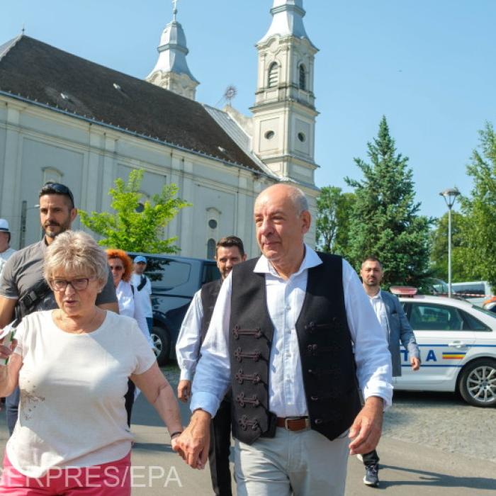 Președintele Ungariei, vizită de solidaritate la Praid