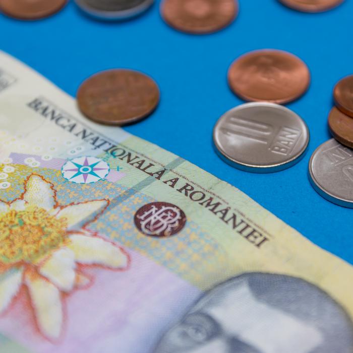 Euro scade sub 5,07 lei. Leul marchează o zi mixtă pe piața valutară