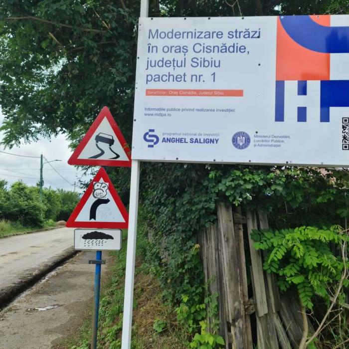 Guvernul interzice reclamele la lucrările finanțate prin „Anghel Saligny”