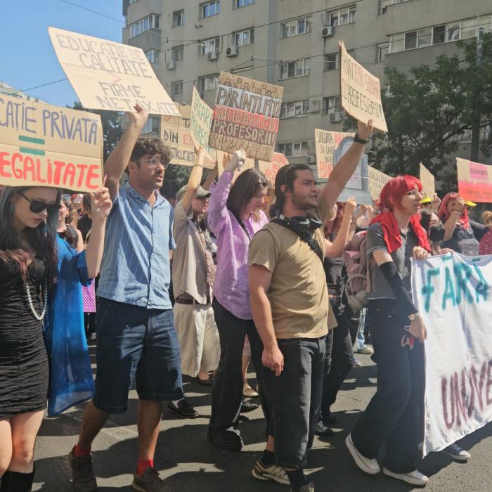 România, în atenția lumii: Protestul profesorilor a ajuns în Reuters