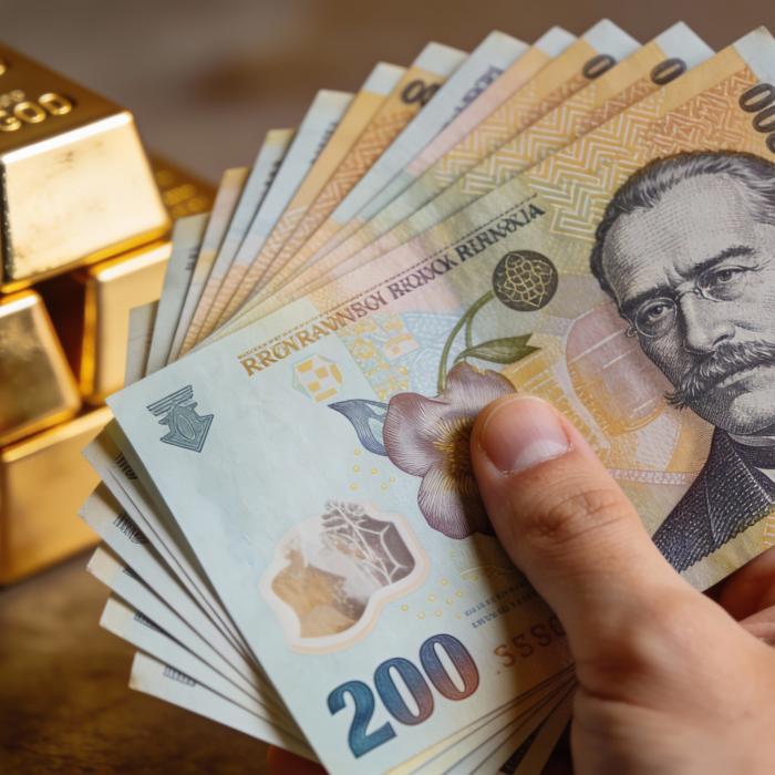 Curs BNR: leul se apreciază față de dolar și liră. Aurul ajunge la un nou record