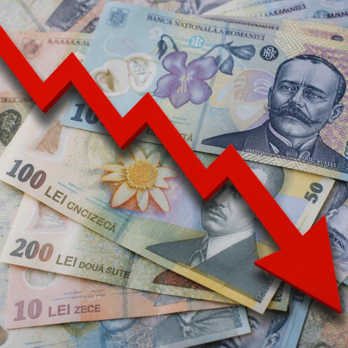Deprecierea leului faţă de euro continuă. Informaţiile zilei de la BNR