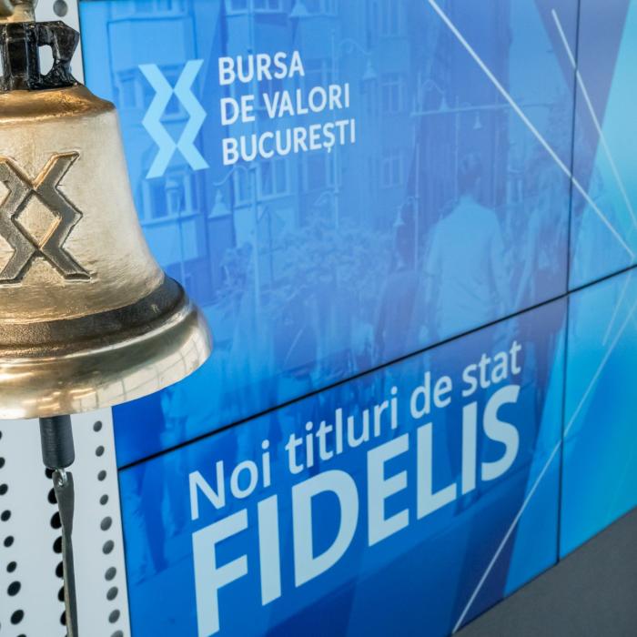 Dobânzi de până la 7,55%: Noile titluri de stat Fidelis debutează la BVB