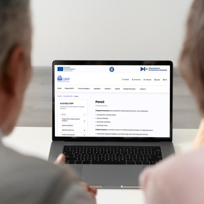 Cum se activează e-Talonul de pensie în noul portal CNPP
