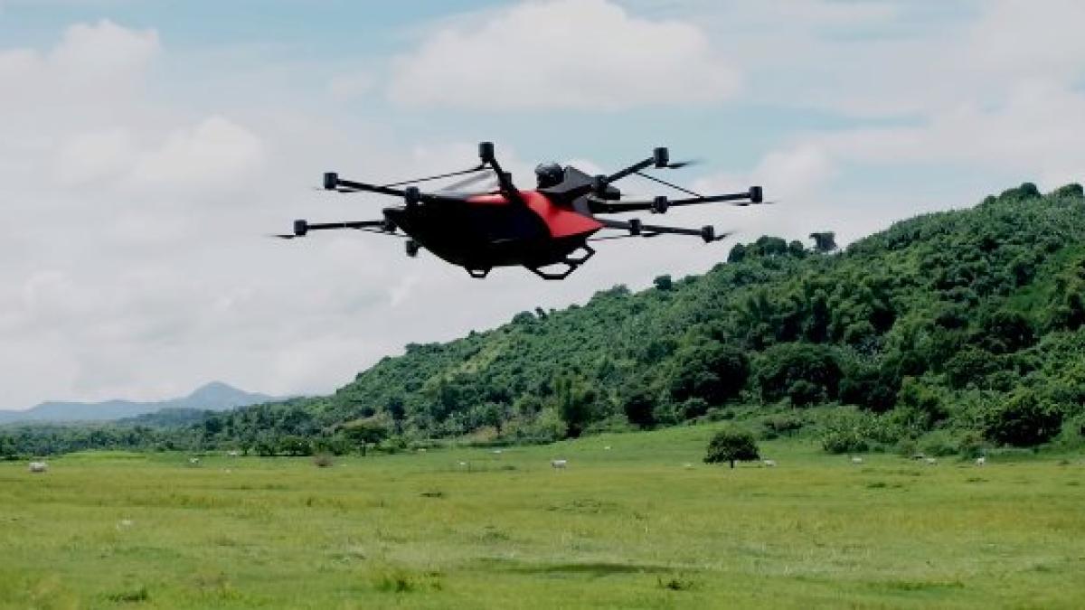 Drona pentru pasageri, soluție împotriva aglomerației din trafic