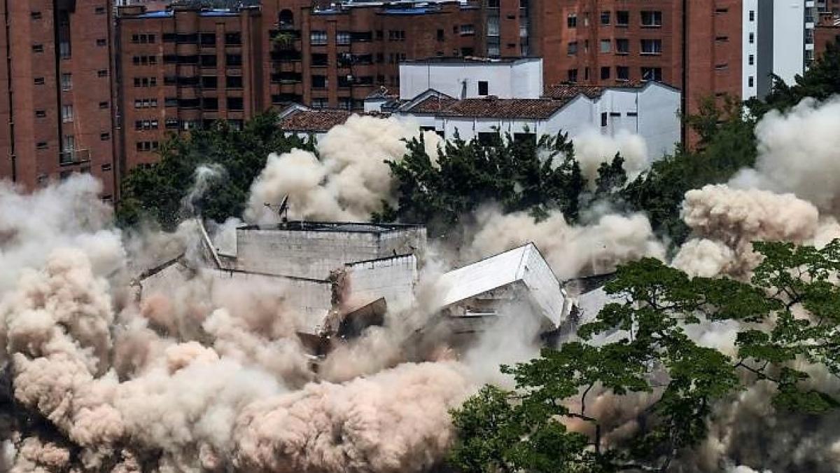 Imobilul de lux al unui fost baron al drogurilor, făcut praf! VIDEO