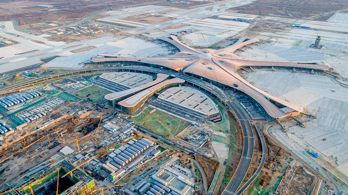 Noul aeroport din Beijing, inaugurat. E uriaș și ultramodern VIDEO