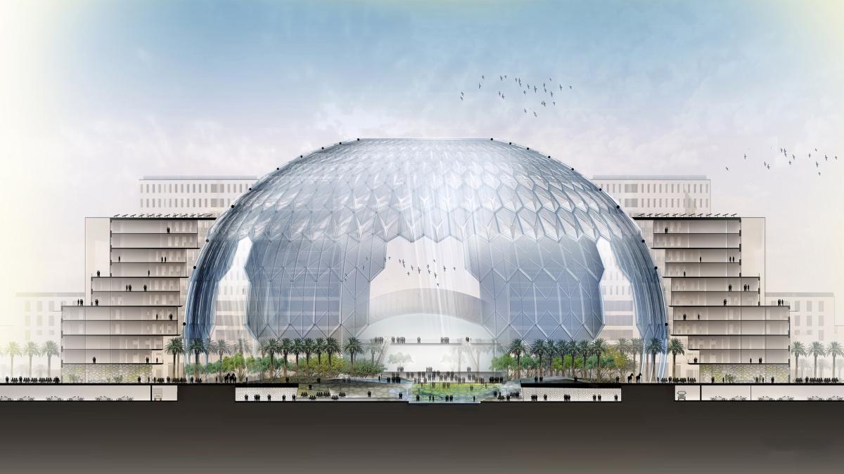 Cel mai mare ecran de 360˚ a fost construit în Dubai VIDEO