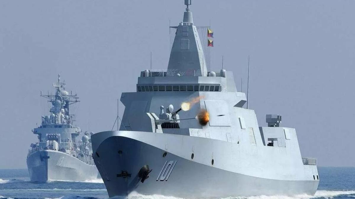 Noul distrugător al Chinei! O navă de război înspăimântătoare VIDEO