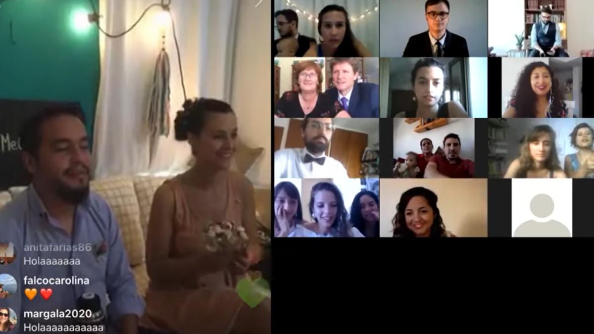 Covid-19. Căsătorie virtuală! Totul a fost oficiat în Argentina (VIDEO)