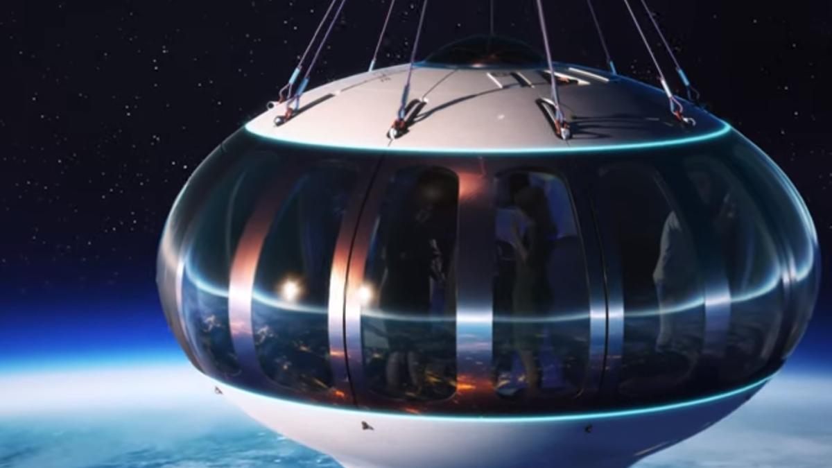 Turiștii vor putea face plimbări cu BALONUL în STRATOSFERĂ (VIDEO)