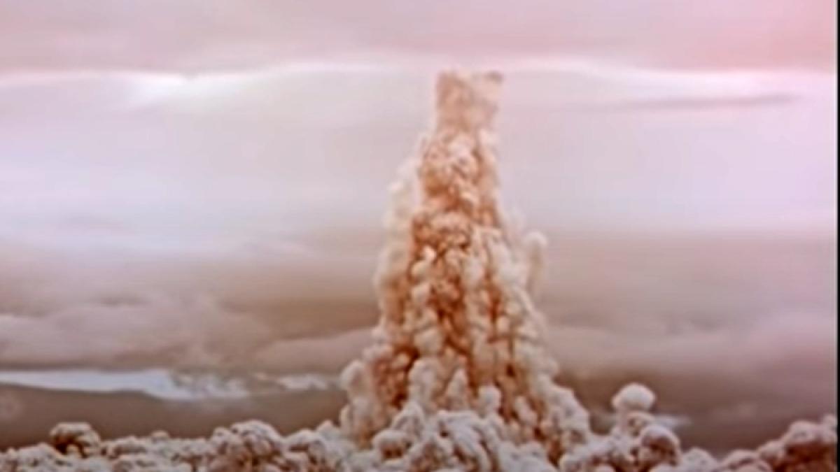Cea mai mare explozie nucleară, făcută publică de ruși VIDEO