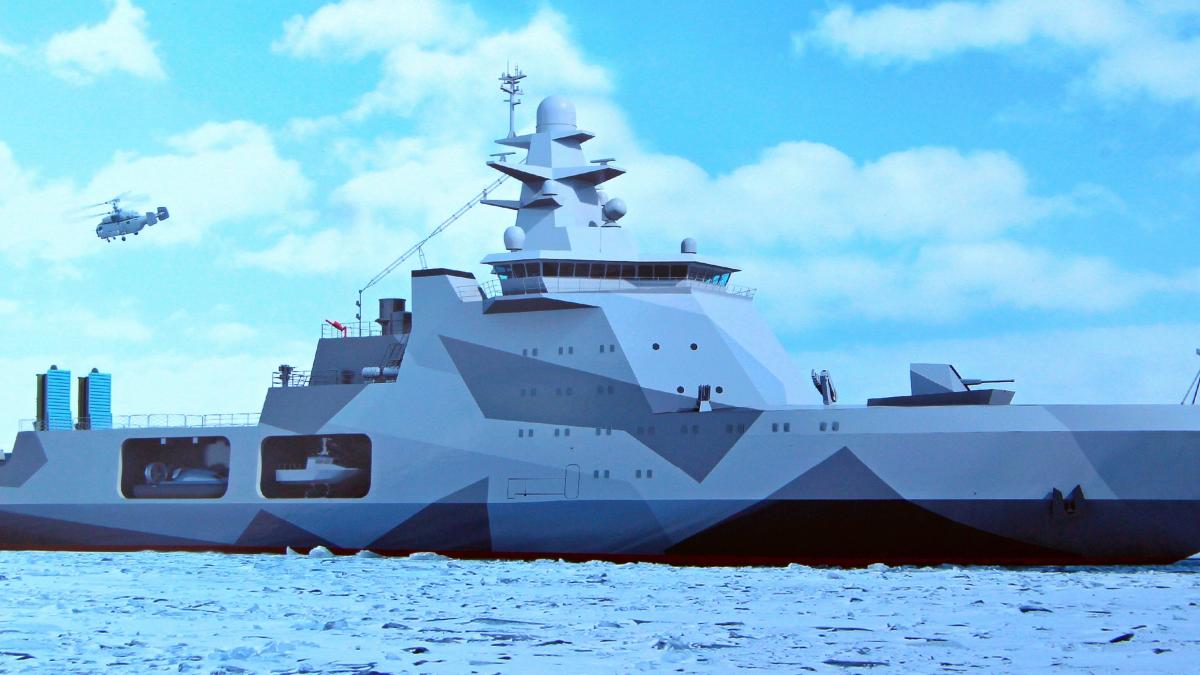 HIDOASĂ. Este cea mai urâtă navă de război a Rusiei VIDEO