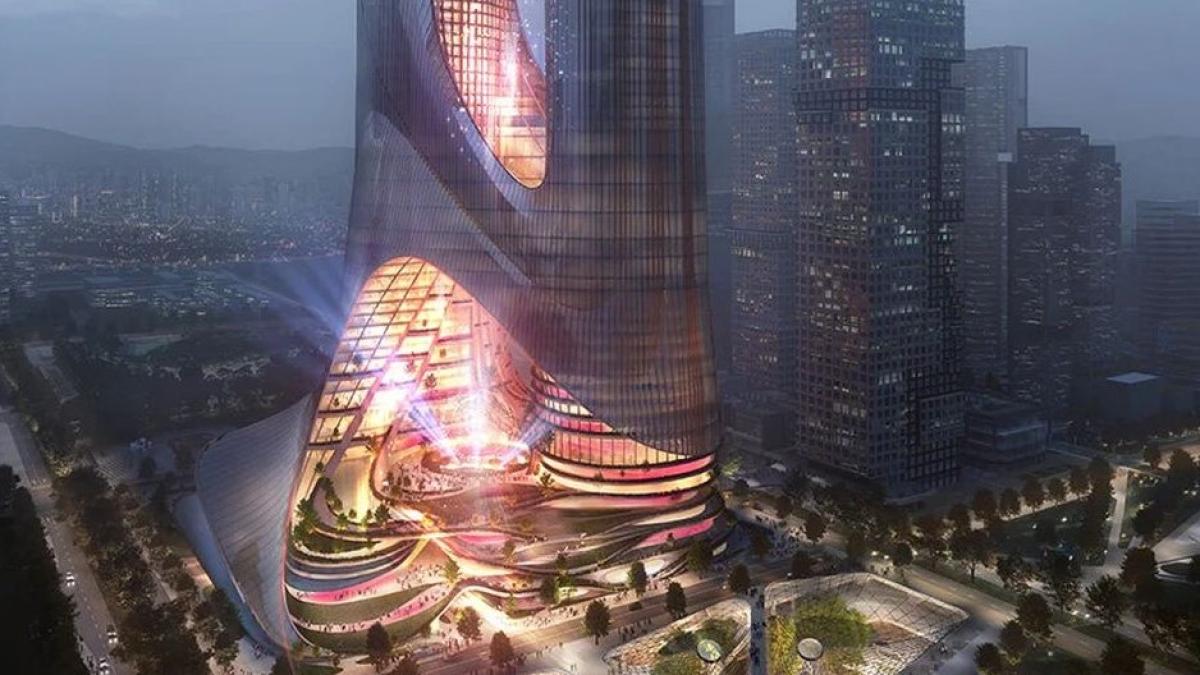 Altă MINUNE a lumii! Orașul pe VERTICALĂ. Este SPECTACULOS VIDEO