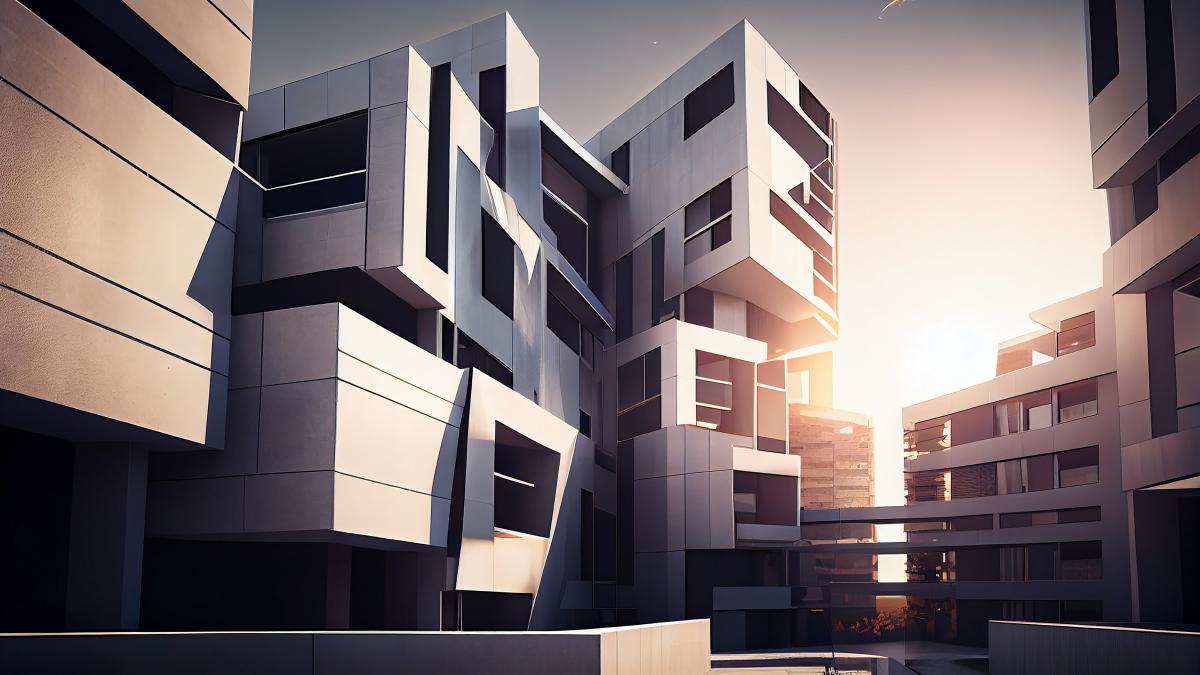 building-with-lot-windows-words-word-top_42454400