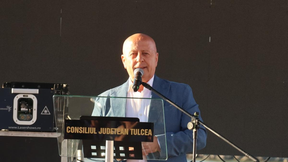 Faleza din Tulcea, o lucrare nu foarte mare, dar foarte dificil de executat