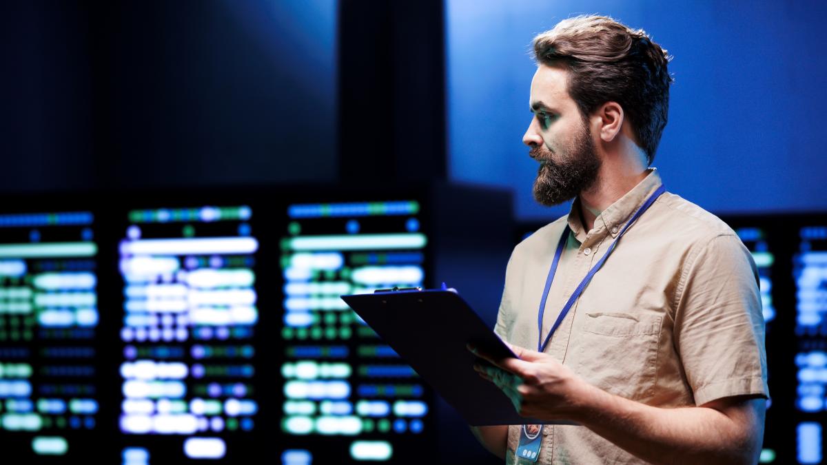 expert-upgrading-server-hub-security-protect-information-access-making-sure-virus-protection-software-is-updated-so-that-hackers-trying-penetrate-systems-are-rebuffed_55415800