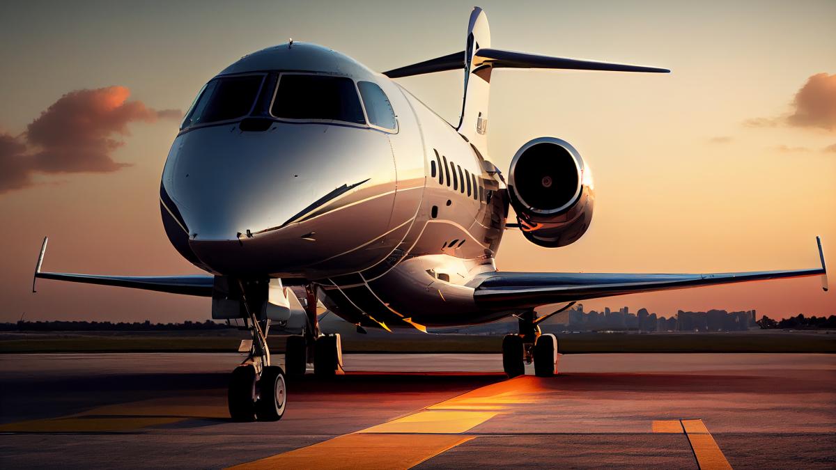 airplane-taking-off-sunset-scene-generative-ai_39112500