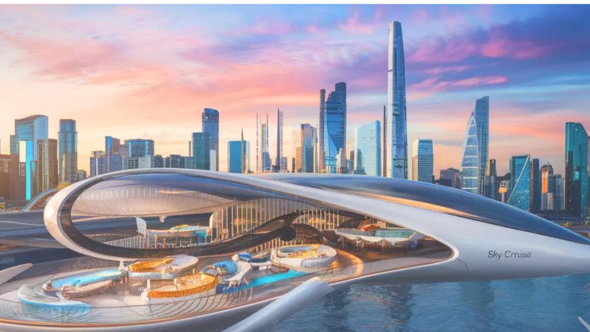 Hotelul zburător care vrea să revoluționeze transportul aerian