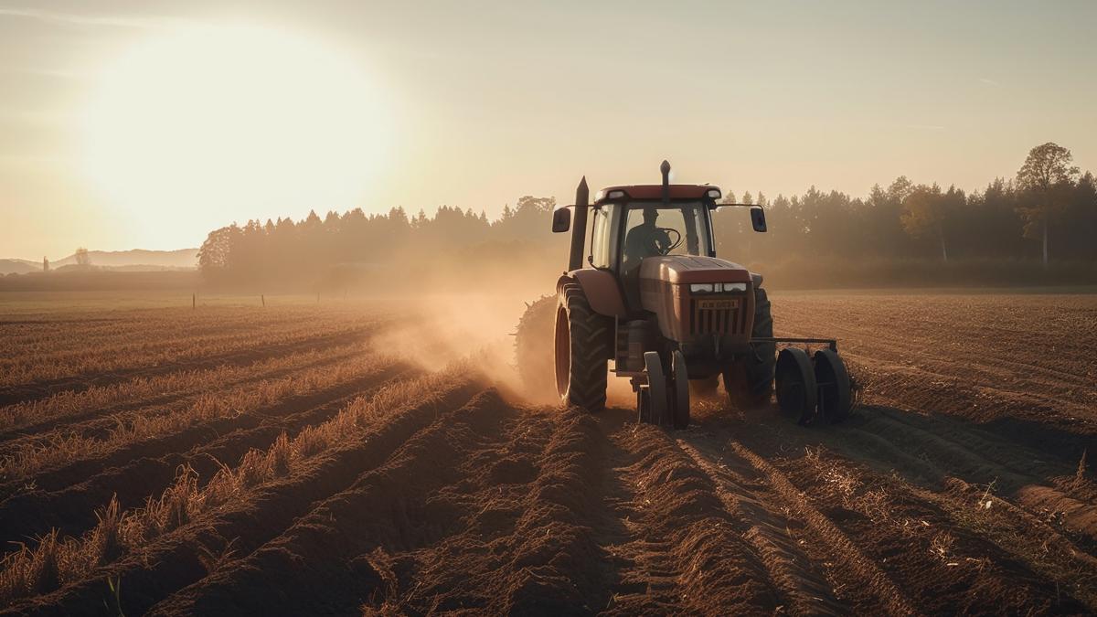 farmer-working-outdoors-harvesting-wheat-sunset-generated-by-ai_20114100