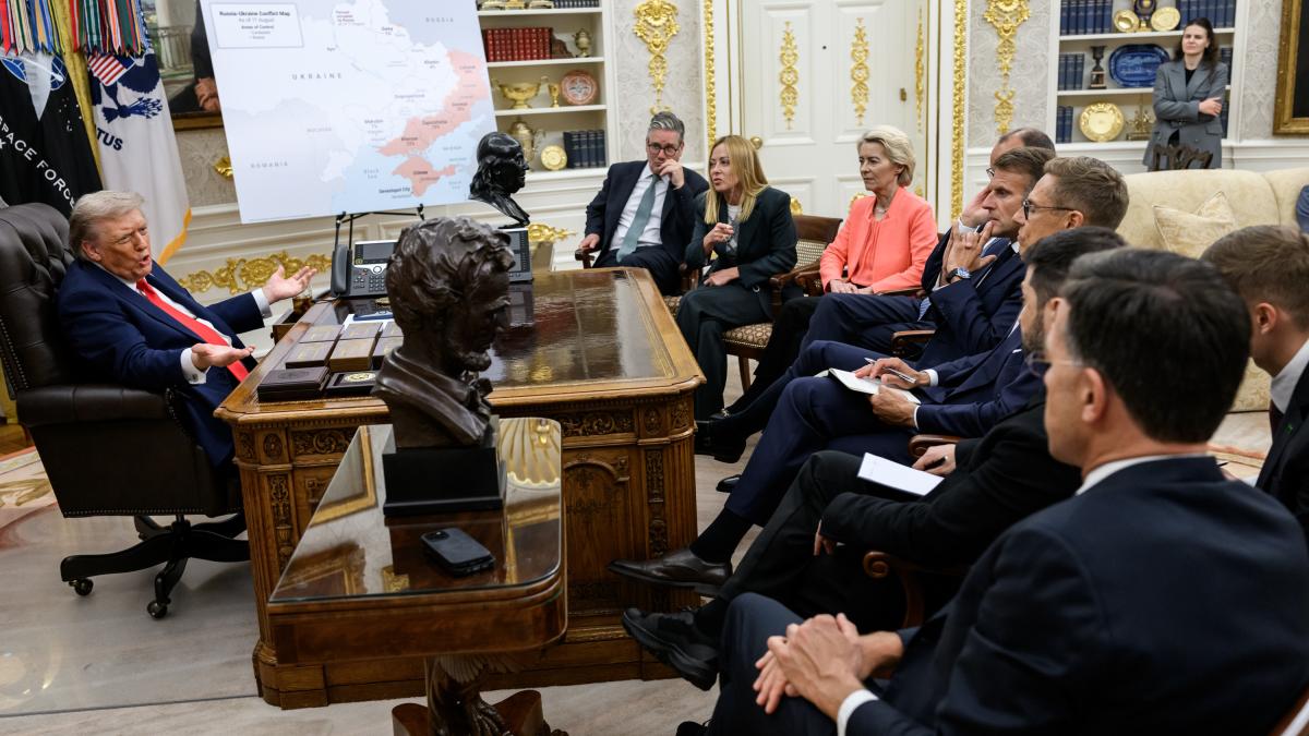 Liderii UE în Biroul Oval