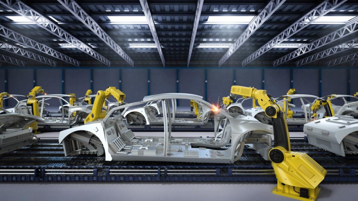automation-aumobile-factory-concept-with-3d-rendering-robot-assembly-line-car-factory_39103900