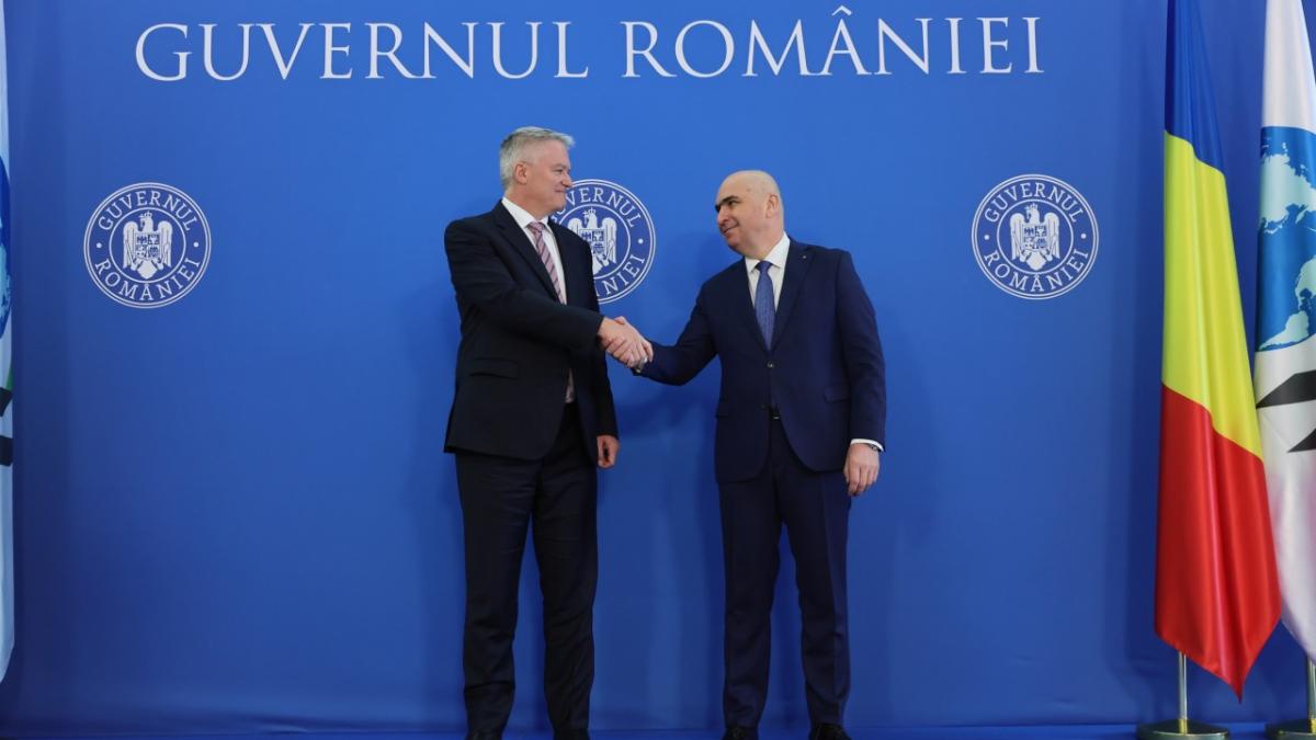 Mathias Corman Ilie Bolojan SILVIU MATEI  AGERPRES FOTO