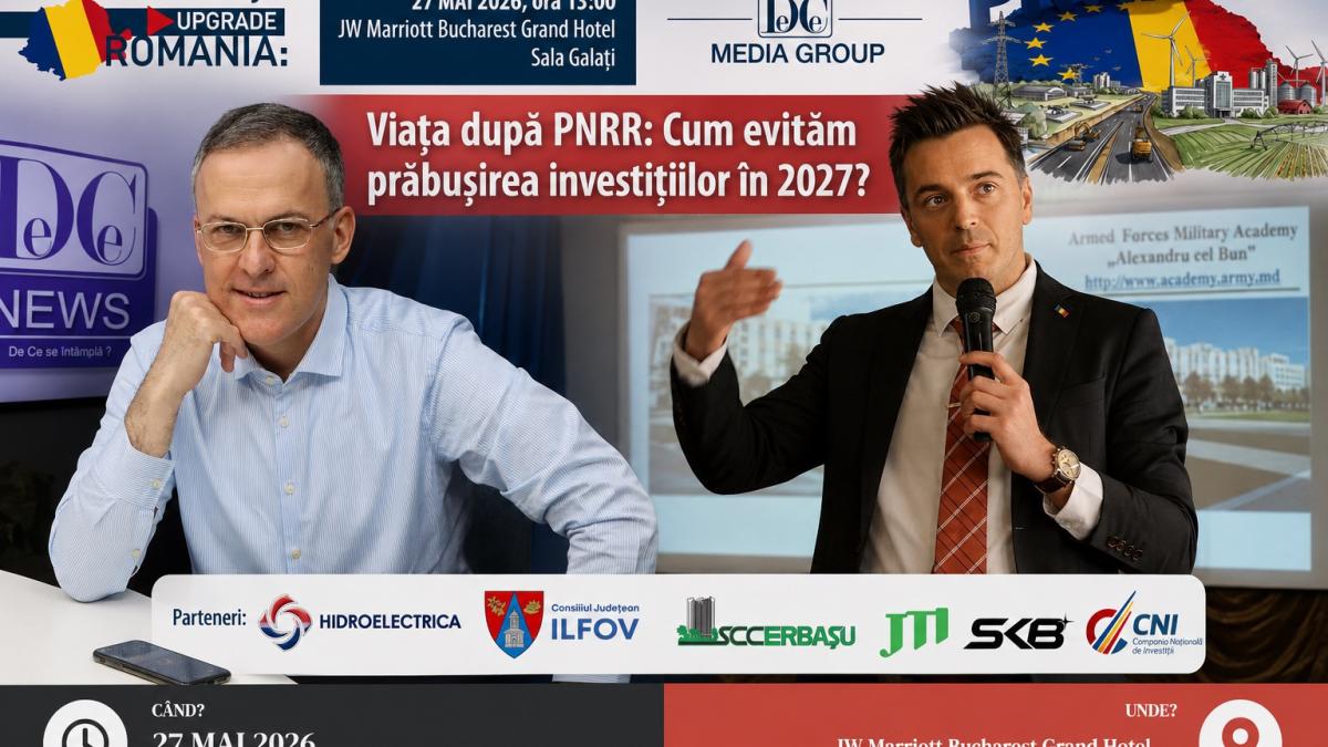 Upgrade România: Viața după PNRR: Cum evităm prăbușirea investițiilor în 2027?