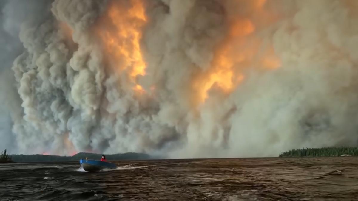 Incendiu Ontario, Canada