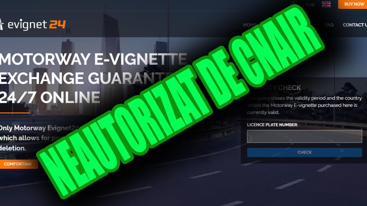 NEAUTORIZAT DE CNAIR