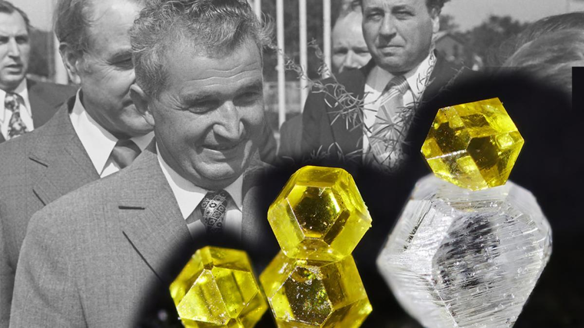 Ceausescu si diamantele