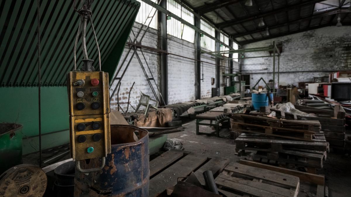 fabrica veche dezafectata
