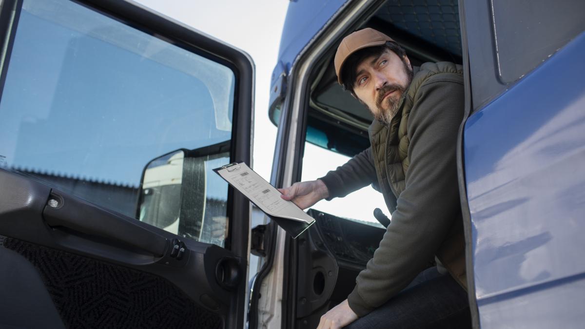sofer camion