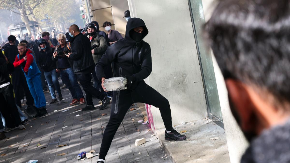 violente la Paris