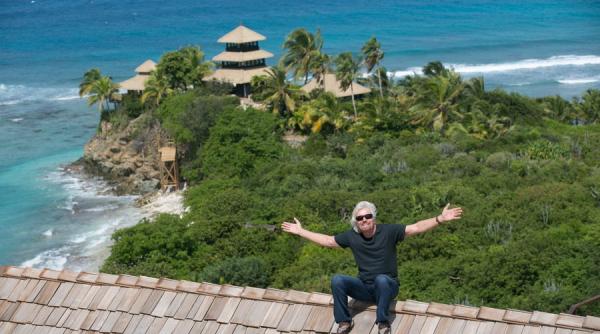 Insula din Caraibe a milionarului Richard Branson se redeschide publicului