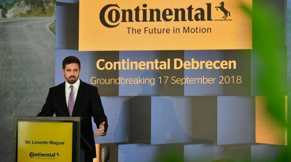 Continental construiește a șaptea fabrică din Ungaria, la granița cu România