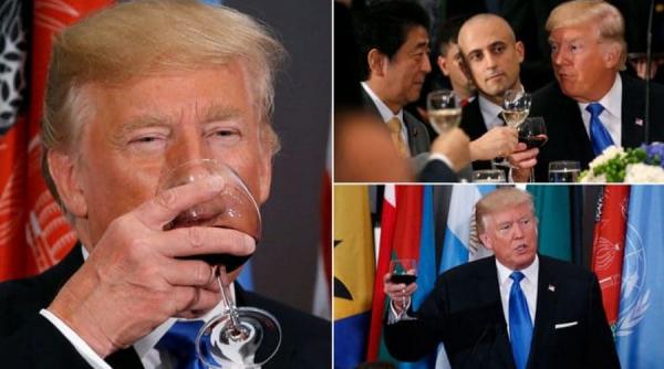 Donald Trump: Nu am băut niciodată în viața mea!