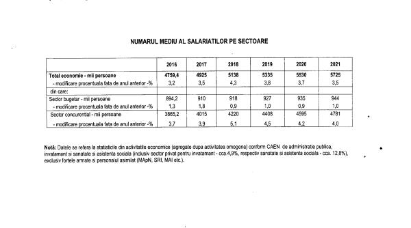 Document semnat de Lia Olguţa Vasilescu: Câţi români vor câştiga peste 1000 euro în 2021