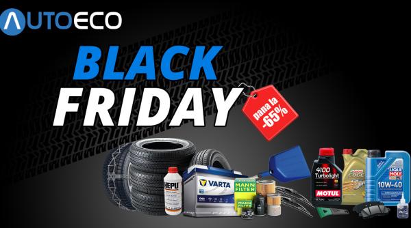 Black Friday. Reduceri de până la 65% pentru piese și accesorii auto 