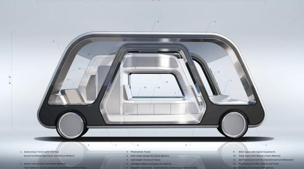 Camera de hotel care merge singură! FOTO, VIDEO