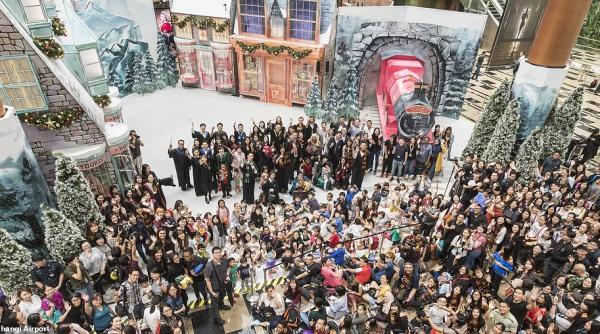 Aeroport, transformat în lumea lui Harry Potter GALERIE FOTO