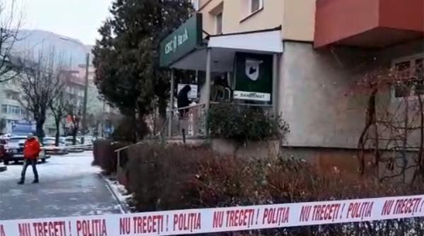 Un bancomat din Brașov a fost aruncat în aer