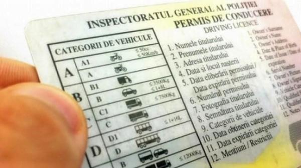 Permis auto. Noua valabilitate pentru dovada înlocuitoare 