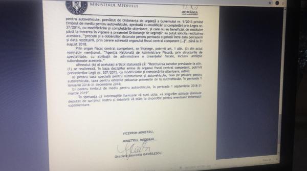 DOCUMENT. Nouă taxă auto, uriaşă pentru anumite mașini