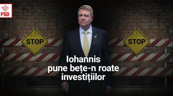 PSD: Iohannis a blocat și investițiile primarilor PNL