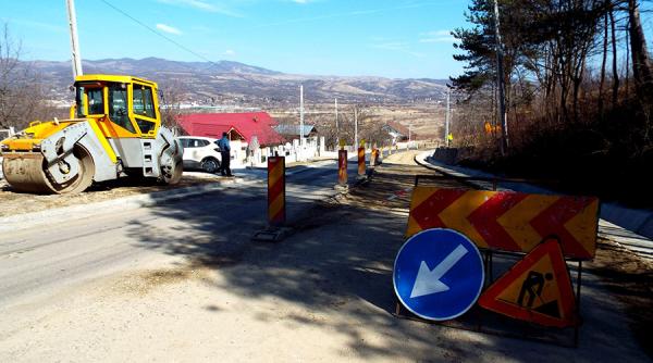 DN 10 Buzău - Braşov - Tronsoanele afectate de alunecări de teren, redate circulației