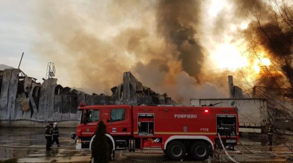 S-a aflat cauza incendiului care a distrus fabrica de condimente din Alba Iulia
