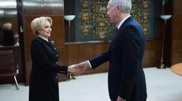 Întrevedere Dăncilă-Klemm la Palatul Victoria. Ce au discutat cei doi