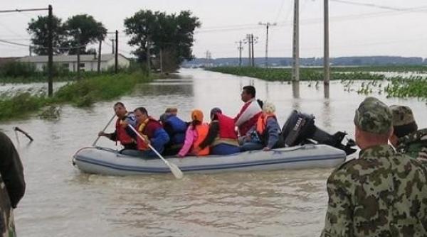 Răzbunarea apelor! Câte puncte critice de inundații sunt în România