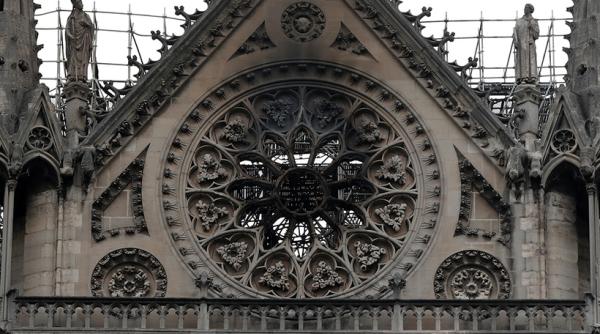 Miracol la Notre Dame! A scăpat, dar pericolul nu a trecut
